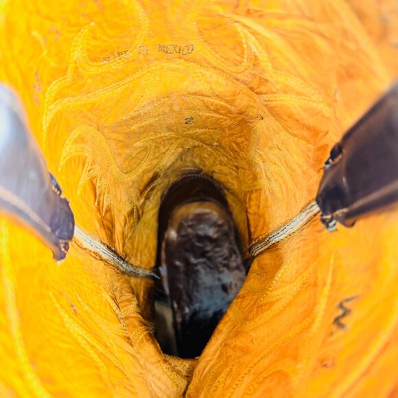 Brahma Genuine Elephant Boots Size 13 D - Picture 15 of 16